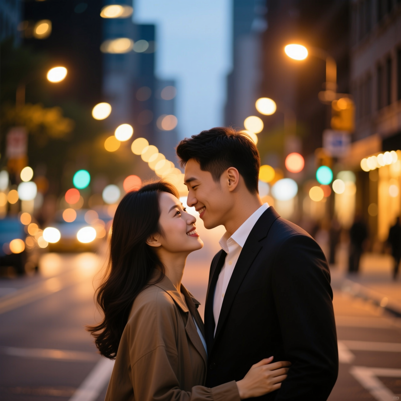 ai engagement photos — City Engagement example