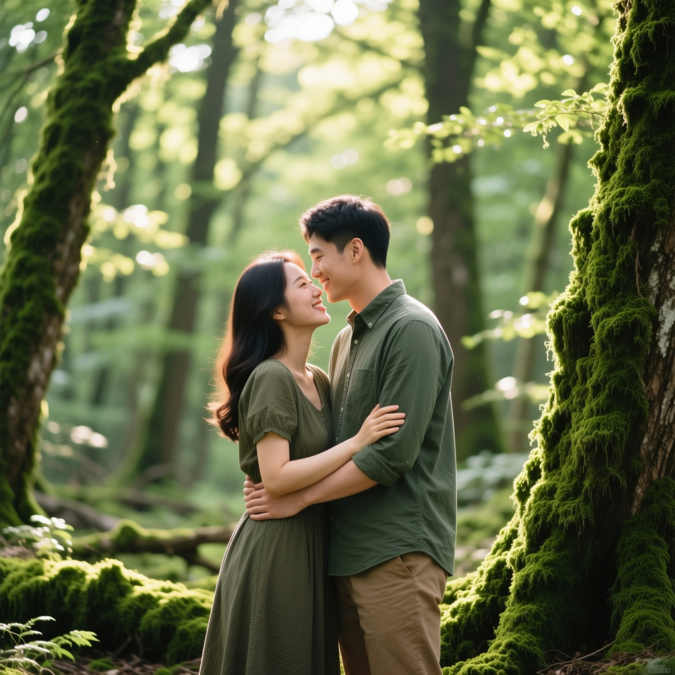 ai engagement photos — Forest Engagement example