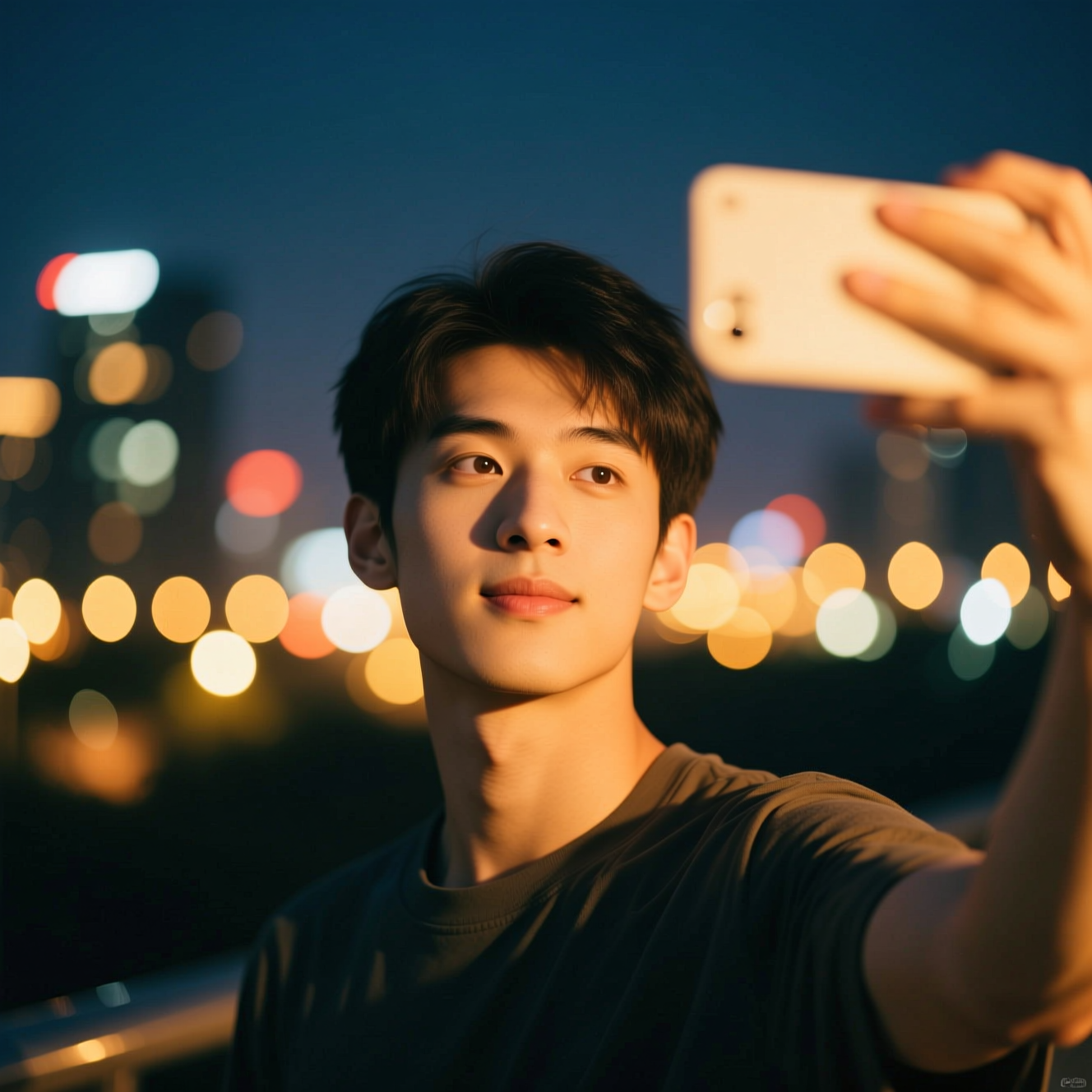 ai selfie generator — Night Out Selfie example